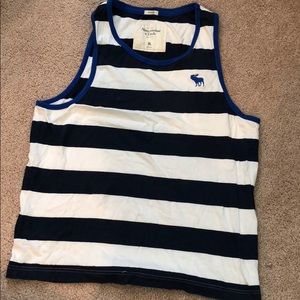 Abercrombie stripe tank top